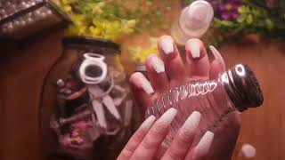 ASMR eating hard candy amp tapping glass [upl. by Aniela48]