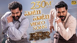 Naatu Naatu Full Video Song Telugu 4K  RRR  NTRRam Charan  MM Keeravaani  SS Rajamouli [upl. by Sallie429]