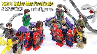 LEGO 76261 Spider Man Final Battle amp my works minifigure [upl. by Leynwad220]