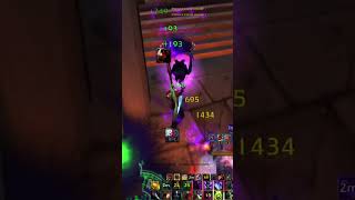 Affliction Warlock Destroys Feral 2K MMR 🟪 WoW Wotlk PvP shorts wotlk [upl. by Noonan]