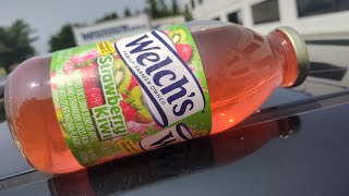 Strawberry Kiwi by Welchs Food  Drink Review [upl. by Shannah]