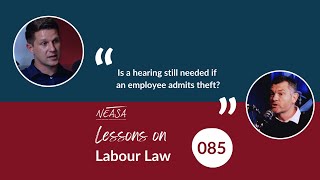 Lessons On Labour Law  Episode 085 [upl. by Auehsoj]