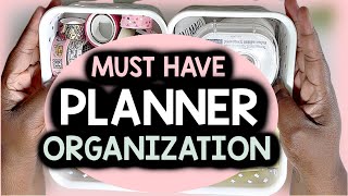 10 MUST HAVE HAVE PLANNER ACCESSORIES FOR ORGANIZATION  Cheap amp Effective [upl. by Ellerihs757]