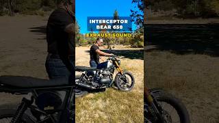 Royal Enfield Interceptor Bear 650 Exhaust Sound  BikeWale shorts [upl. by Ailefo]