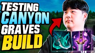 Graves Jungle Gameplay Guide  Testing Canyons Critical Strike Graves Build amp giving thoughts on it [upl. by Devlin]