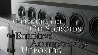 Never Miss A Single Dialog EVER AGAIN • Emotiva Airmotiv C3 Center Channel Speaker • Unboxing • [upl. by Oigufer767]