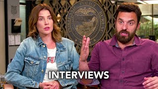 Stumptown ABC Cobie Smulders amp Jake Johnson Interview  Cobie Smulders ABC Series HD [upl. by Wait426]