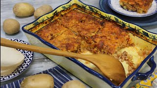 🍅🥔Любимата ми мусака с картофи Bulgarian Moussaka  Delicious Recipe [upl. by Quincy108]