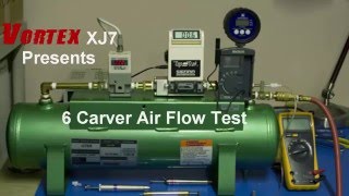 Six High Speed Carvers  Air Flow Measurements [upl. by Odnamra]