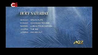 A2Z  Holy Saturday Schedule 30MAR2024 [upl. by Pollux249]