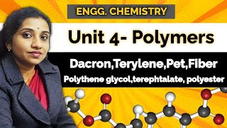 Dacron  TerylenePET fibers polyethylene glycol terephthalate polyester fiber a complete notes [upl. by Tannie]