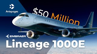 Embraer Lineage 1000E Business Jet Review Inside The 50 Million Aircraft [upl. by Nester]