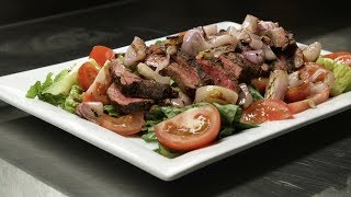 Saveurs de l’Île  Bavette de flanchet avec salade [upl. by Bette-Ann]