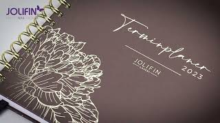 Jolifin LAVENI Terminplaner 2023  premium nudebrown [upl. by Hammel]