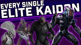 The Kaidons of Halo  A List of EVERY known Kaidon in Halo [upl. by Onibag940]