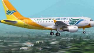 FS2004  FS9 Video Fly Philippines On Top of the World [upl. by Woo111]