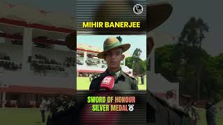 Lt Mihir Banerjee a Brigadiers Son Secures Sword of Honour 🫡  NDA Preparation Shorts PW DW [upl. by Notwal]