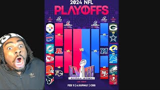 NFL Playoff Picture 202324 Reaction Thoughts amp Predictions [upl. by Lovell]