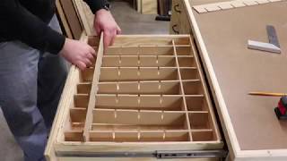 Amazing Adjustable Drawer DIY Dividers [upl. by Zenitram]