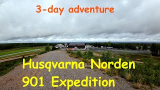 Husqvarna Norden 901 Expedition adventure Day3 [upl. by Anilemrac530]