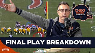 What went wrong on the blocked field goal attempt in Bears vs Packers  CHGO Bears [upl. by Teador606]