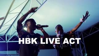 Best Perfomers HBK Live Act amapiano amadamara music dance [upl. by Ahsait]