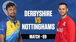 🔴 Live Derbyshire Vs Nottinghamshire Live  Match 69  DER vs NOT Live  Vitality Blast T20 Live [upl. by Chassin]