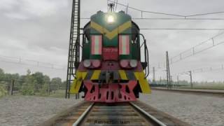 Тепловоз ТЭМ2 в RailWorks [upl. by Miharba]