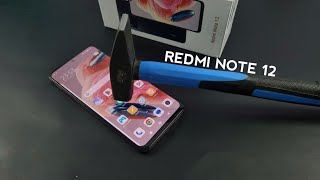 Redmi Note 12 Gorilla Glass 3 amp Screen Scratch Test  Durability Test [upl. by Laud]