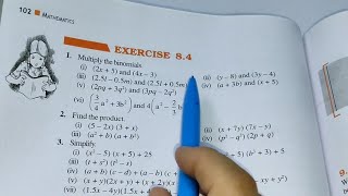 Ex84 Chapter8 Algebraic Expression  Class 8th Maths New Edition [upl. by Oirifrop]