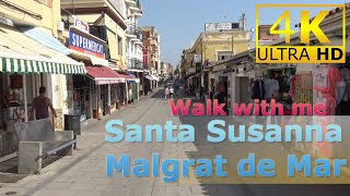 Walk With Me from Santa Susanna to Malgrat De Mar Spain 2019 [upl. by Gujral92]