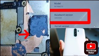 Mi Note 8 Pro Baseband Unknown Jumper to Fixed [upl. by Gayla738]