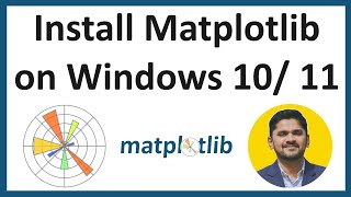 2 How to Install Matplotlib on Windows 10 11  Python Matplotlib Beginner Tutorial  Amit Thinks [upl. by Nosydam]