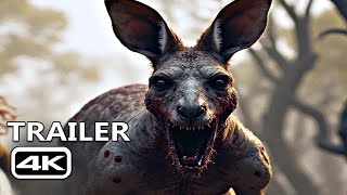 THE RED Official Trailer 2024 Killer Kangaroo Movie  4K UHD [upl. by Ardnahs]