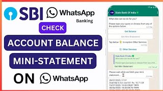 How to register  sbi whatsapp banking  sbi whatsapp banking use kaise kare  sbi whatsapp activate [upl. by Market]