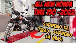 All New Honda TMX 150 Supremo 2022 Supremo Sa Tibay Supremo Sa Bilis  Specs Features Walkthrough [upl. by Laina]