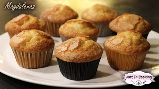 Recette des Madeleines Espagnoles ou Magdalenas [upl. by Suirtimed]