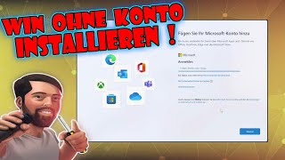 Windows 11 ohne Konto installieren  So gehts 2024 [upl. by Nellad]