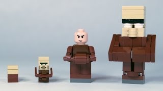 How To Build LEGO Minecraft Villagers [upl. by Domenico918]