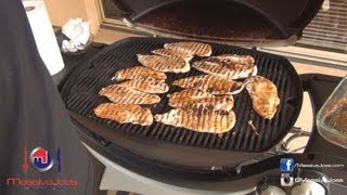 How to Slow Grill Chicken Breast Recipe  MassiveJoes MasterClass  Food Preparation Prep Grilling [upl. by Niveek]