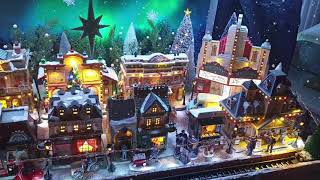 Knobs Bottom Lemax Christmas Village 2023 [upl. by Dolf]