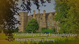 BRIDGERTON FILMED HERE Grimsthorpe Castle Lincolnshire [upl. by Nosdivad]