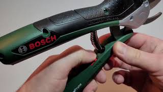 Bosch Cordless Secateurs EasyPrune [upl. by Ennaed]