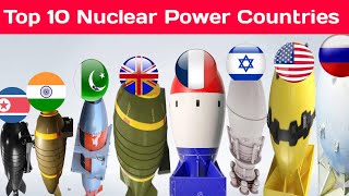 Top 10 Nuclear Power Countries in the world  Nuclear Power Countries 2021 Biggest Nuclear Bombs [upl. by Ohs]