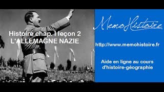 Audio  3ème histoire lAllemagne nazie [upl. by Fortunia]