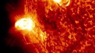 NASA  Late Summer M5 Solar Flare [upl. by Meadow]