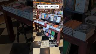 New Title Tuesday indiebookstore bookish [upl. by Martens]