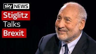 Professor Joseph Stiglitz Talks Brexit [upl. by Ettore]