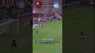 O PENALTE QUE GELOU TODO TORCEDOR FLAMENGUISTA FLAMENGO X EMELEC [upl. by Celtic]