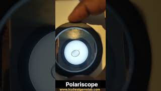 Gemstone Testing by Polariscope gemstone polariscope [upl. by Gitt984]